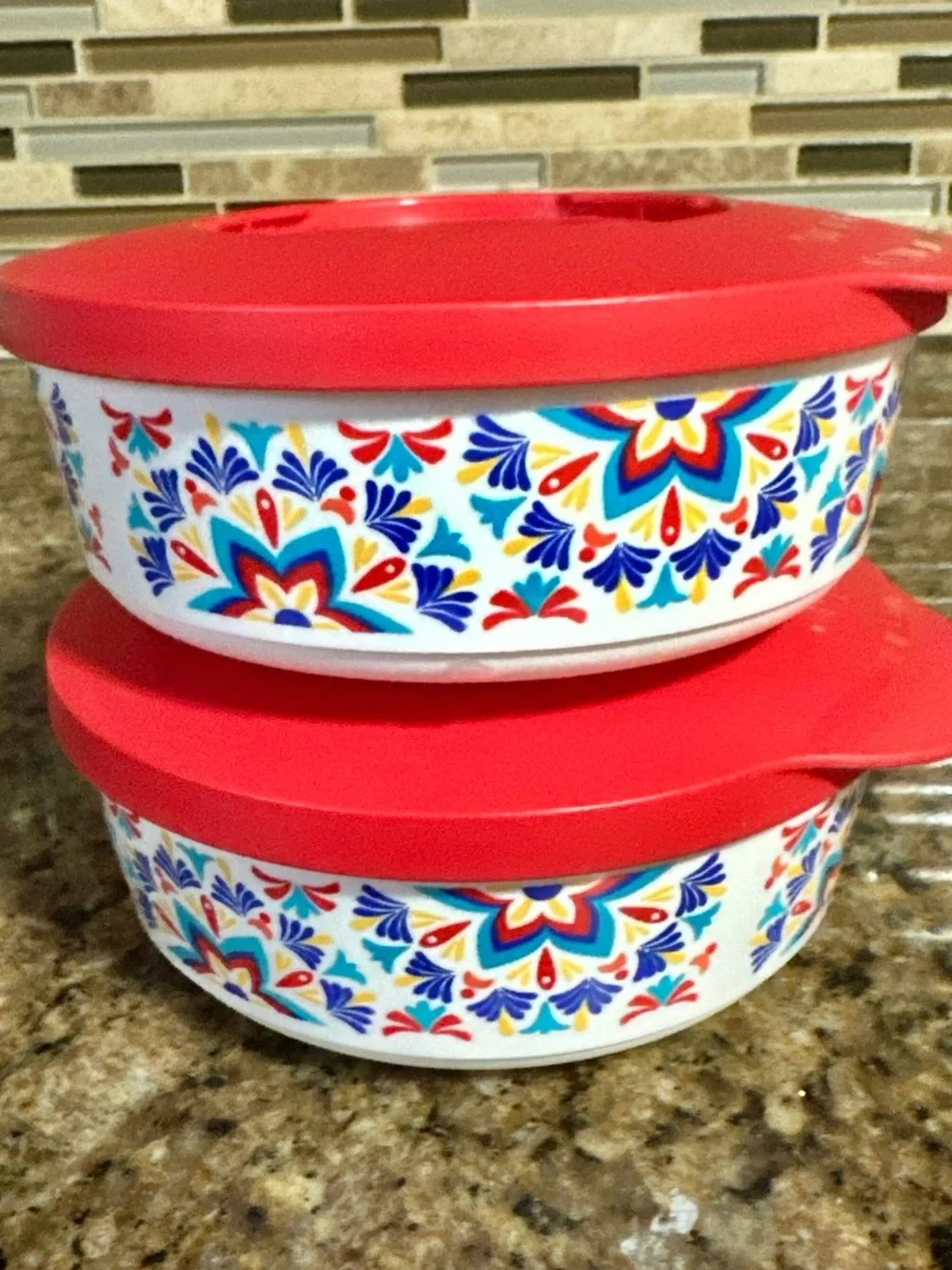 Tupperware Costa Del Sol Dessert Cups 350 ml - 1 1/4 cups